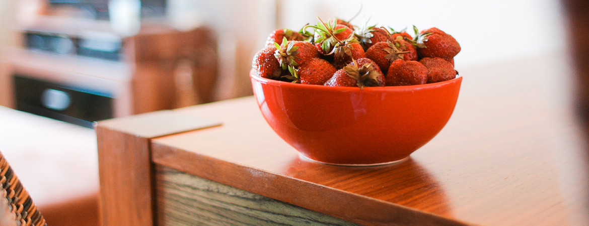 Strawberries on the Table