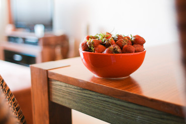 Strawberries on the Table